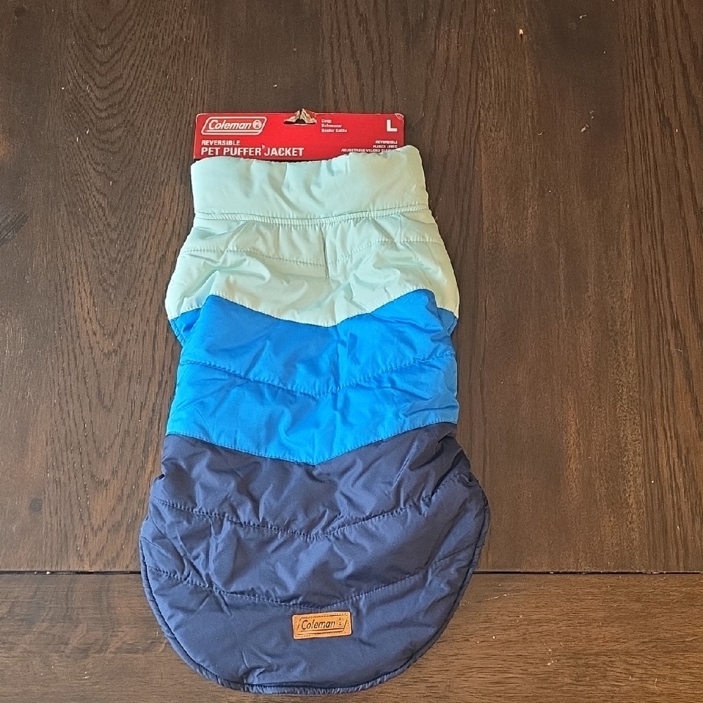 Coleman Reversible Pet Puffer Jacket